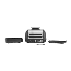 Ninja Foodi MAX Pro Health Grill and Steak Knives Bundle - AG651STEAK product photo Side New M