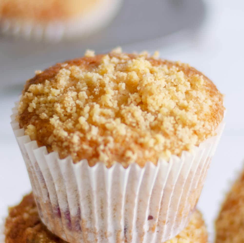 Image of Blackberry Streusel Muffins