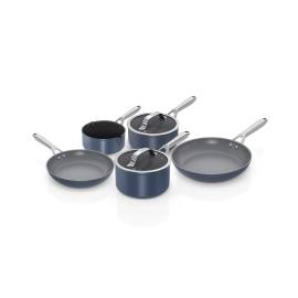 Ninja ZEROSTICK Ceramic Pro 5-Piece Pan Set – Midnight Blue product photo Side New M