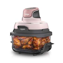 Ninja CRISPi 4-in-1 Portable Glass Air Fryer - Pink FN101UKPK product photo Side New M