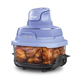 Ninja CRISPi 4-in-1 Portable Glass Air Fryer - Frosted Lilac FN101UKPR product photo Side New M