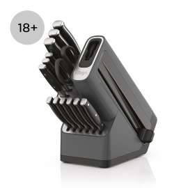 Refurbished Ninja Foodi StaySharp Knife Block with Integrated Sharpener &ndash; Deluxe 14-Piece Set K32014EUUKREF product photo