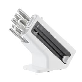 Ninja StaySharp Stainless 6-Piece Knife Set & White Block &ndash; K62006EUWH product photo Side New M