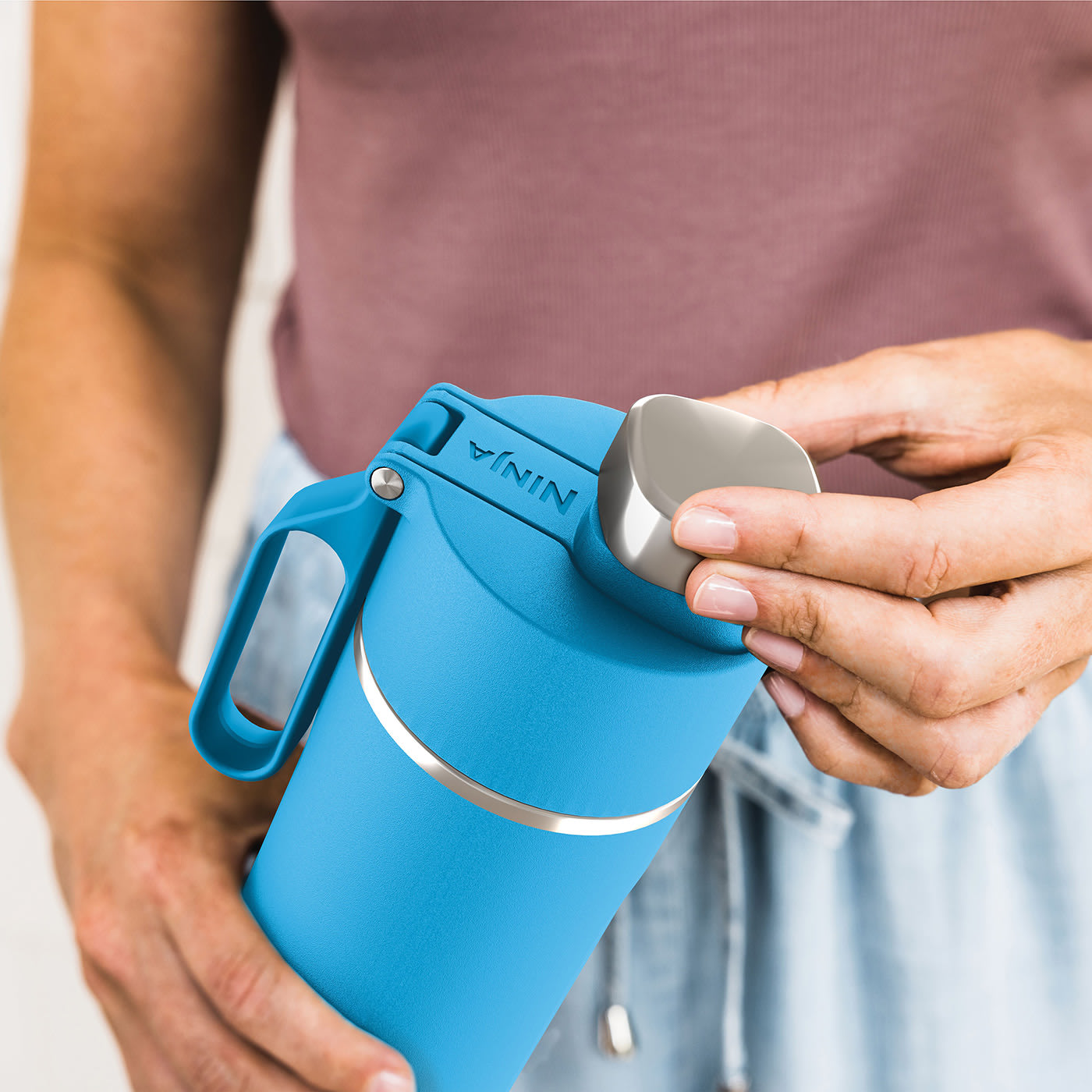 Leak-proof bottle lid