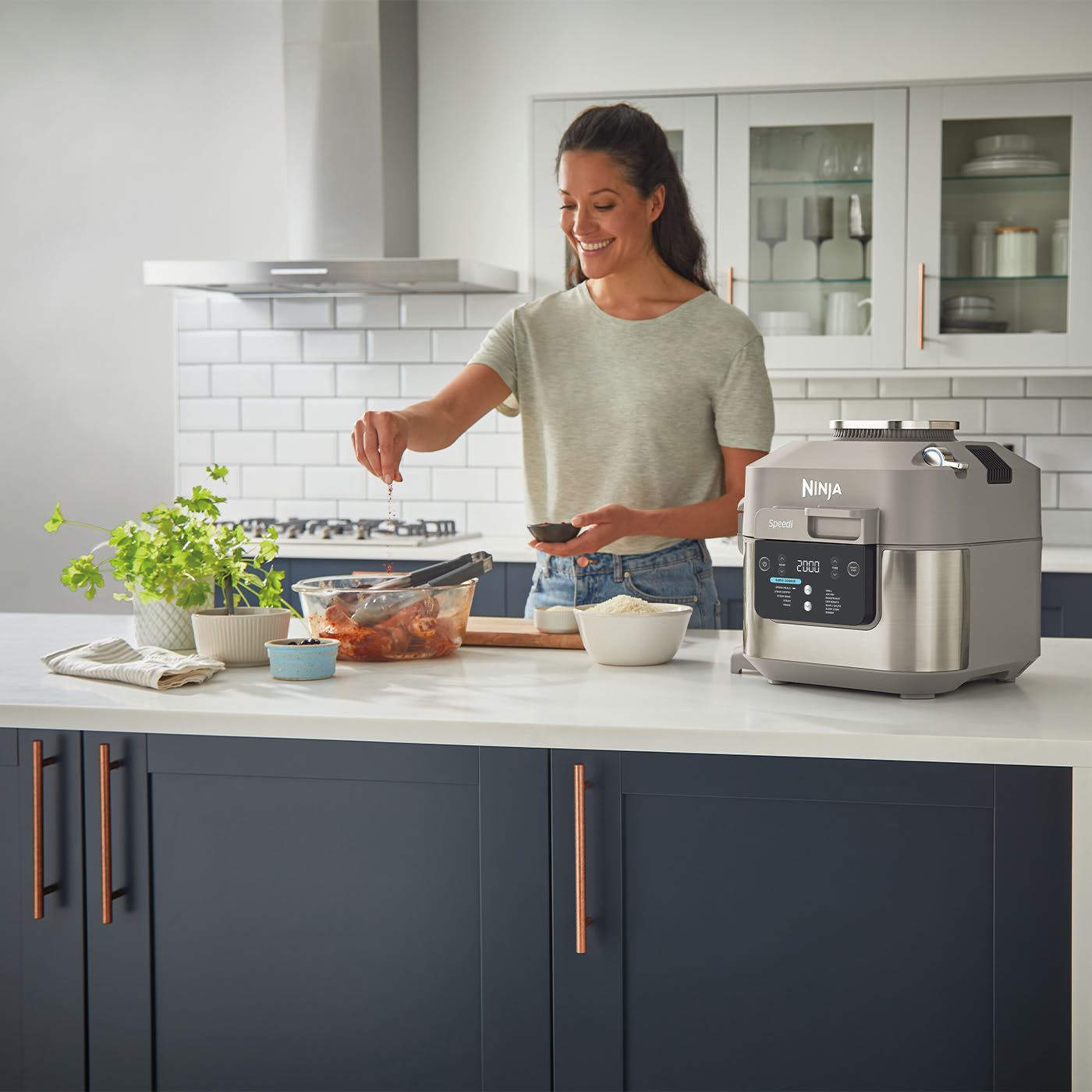 Cook up to 4 portions - all in one pot