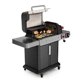 Ninja FlexFlame Gas BBQ & Outdoor Cooking System - Black & Stainless Steel PG301UK product photo Side New M