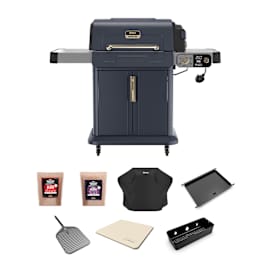 Ninja FlexFlame Outdoor Cooking System Ultimate 5-in-1 Bundle - Blue & Gold product photo Side New M