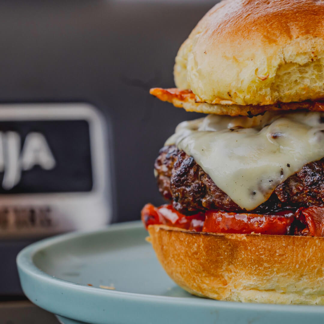 Image of Texan BBQ smash burgers